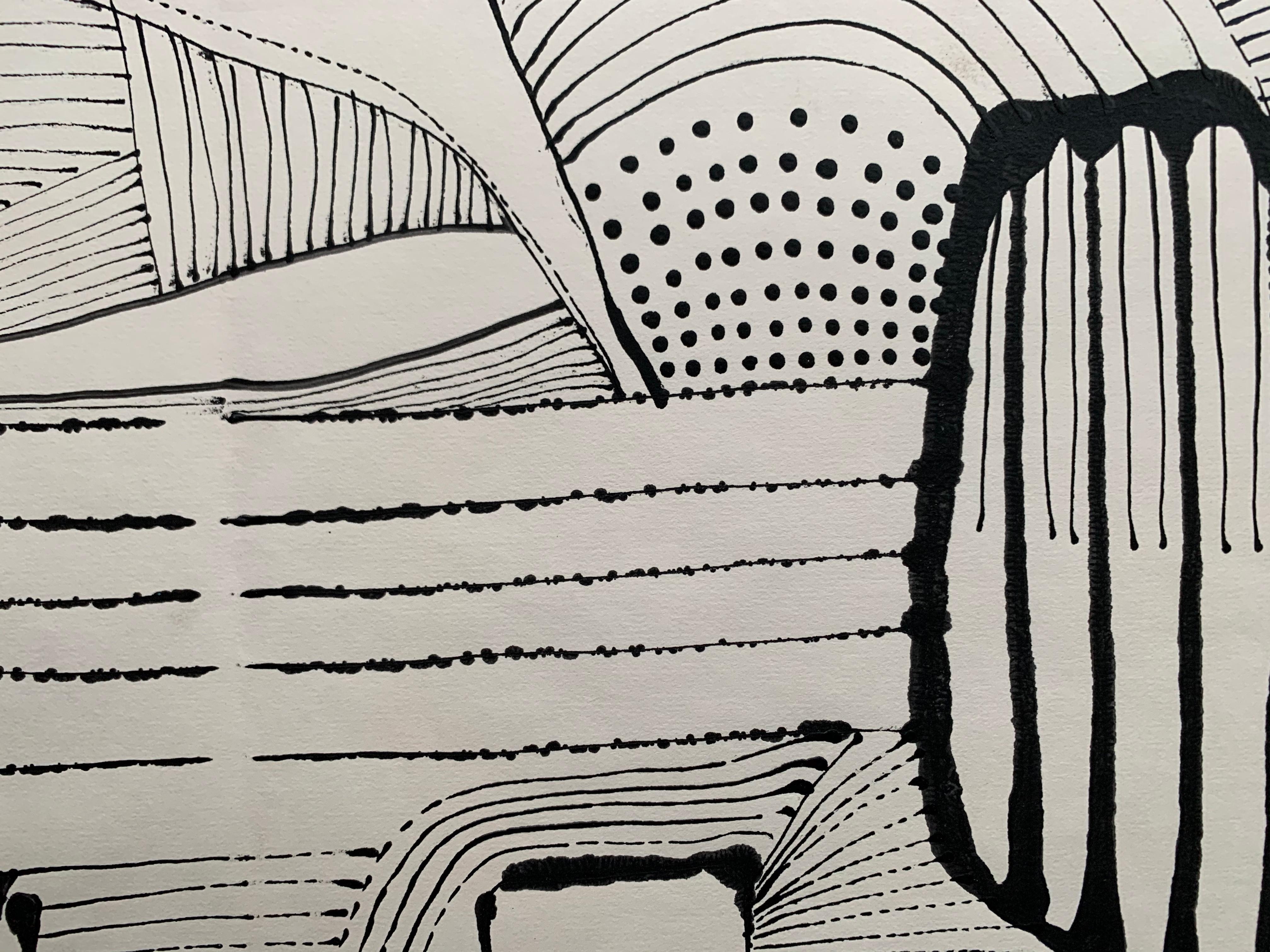 Senza titolo (dipinti Rorschach espressionisti astratti) 9