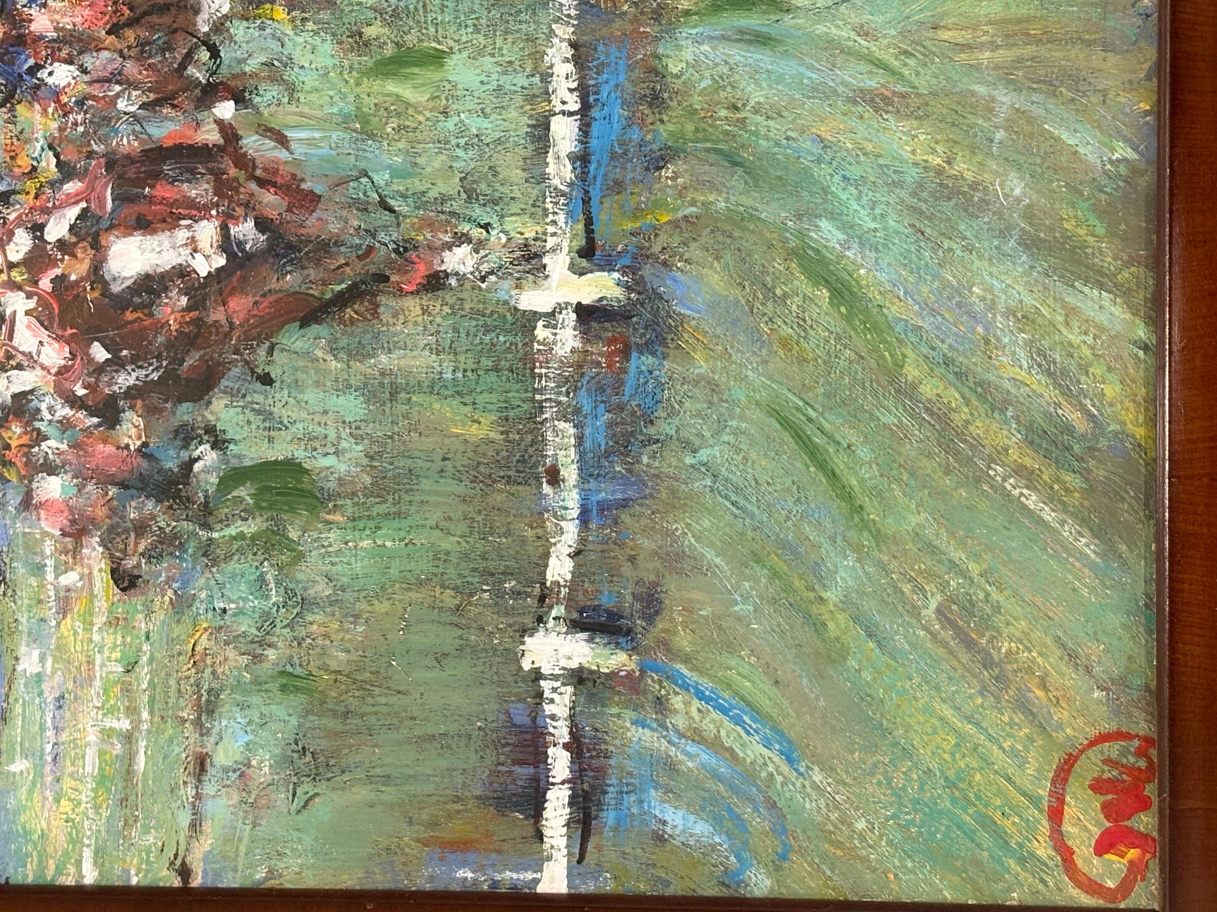 Desmond Murrie original Ölgemälde auf Karton 