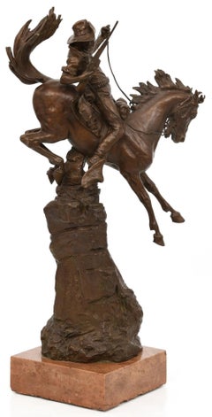 Bronze Desperado d'après Carl Kauba