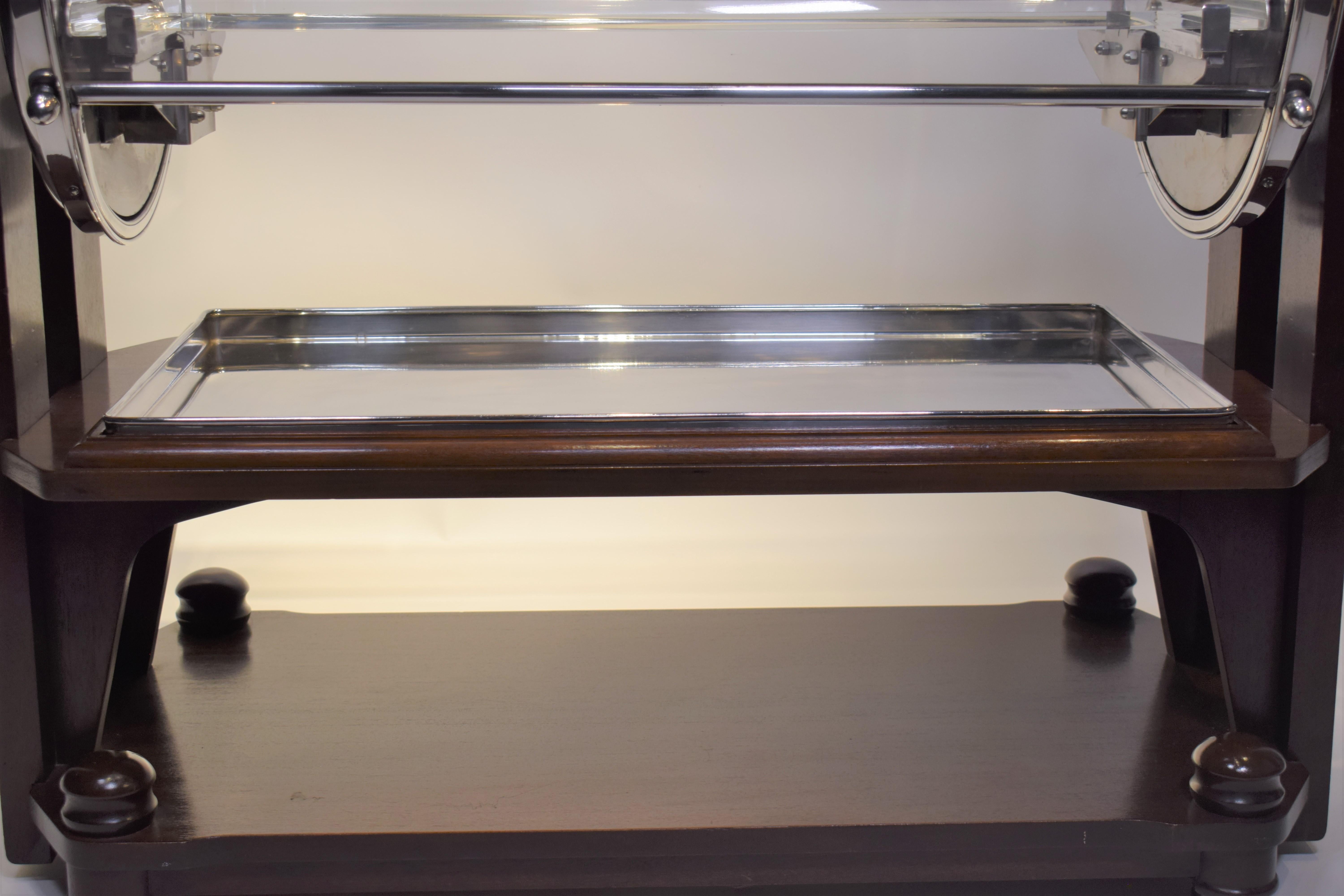 Dessert Display Cart by Christofle In Good Condition In Atlanta, GA