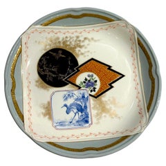Dessert plate, Kioto service, Creil et Montereau, 1878 - 1884