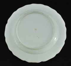 Dessert Plate with Fancy Bird, Chelsea Gold Anchor, circa 1765