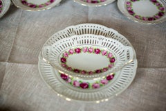 Dessert Plates with an Epergne, Schwarzenhammer Bavaria, circa 1984