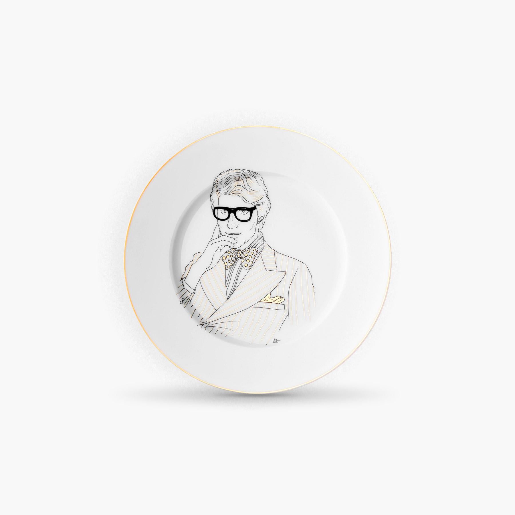 Maison Fragile and the Parisian Jean-Michel Tixier artist illustrator have joined together to create a collection tribute to these men and women, key figures of history, who have made Paris is Paris.

Porcelaine of Limoges extra fine.
Serigraphy