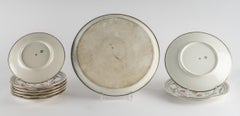 Dessert Service in Limoges Porcelain