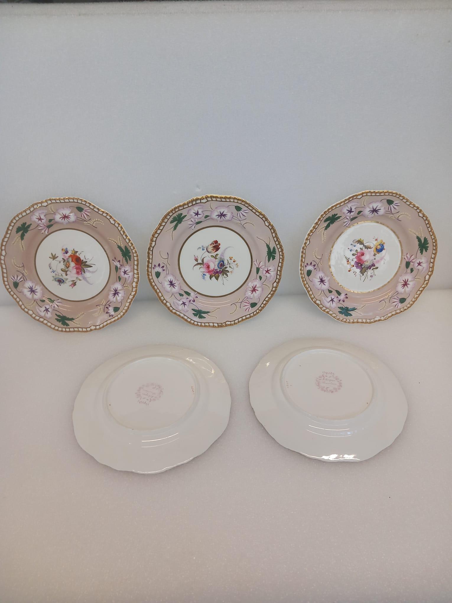 Anglais Service à dessert fabriqué par Spode Felspar (1815-1827) en vente