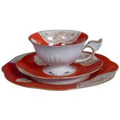 Dessert Set, Cup and Saucer and Plate, Tillowitz Epos