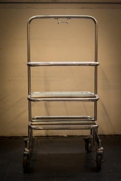 Air France Service Cart on Wheels