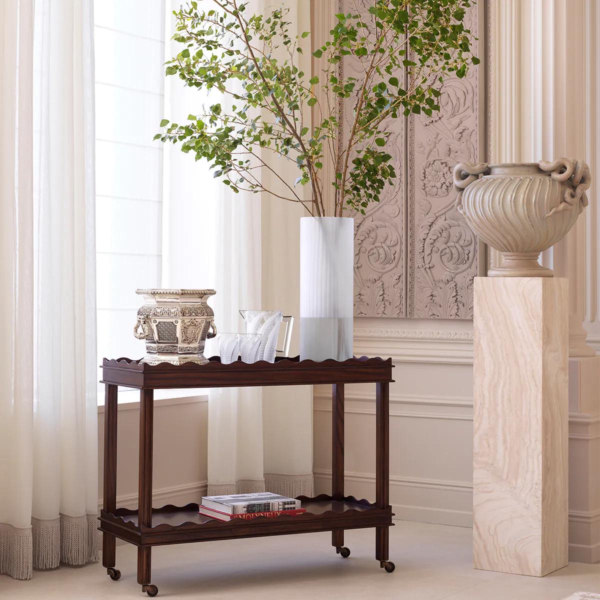 Desserte - Finition Classique Marron Moderno en venta