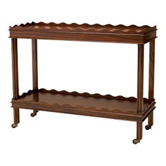 Desserte - Finition Classique Marron