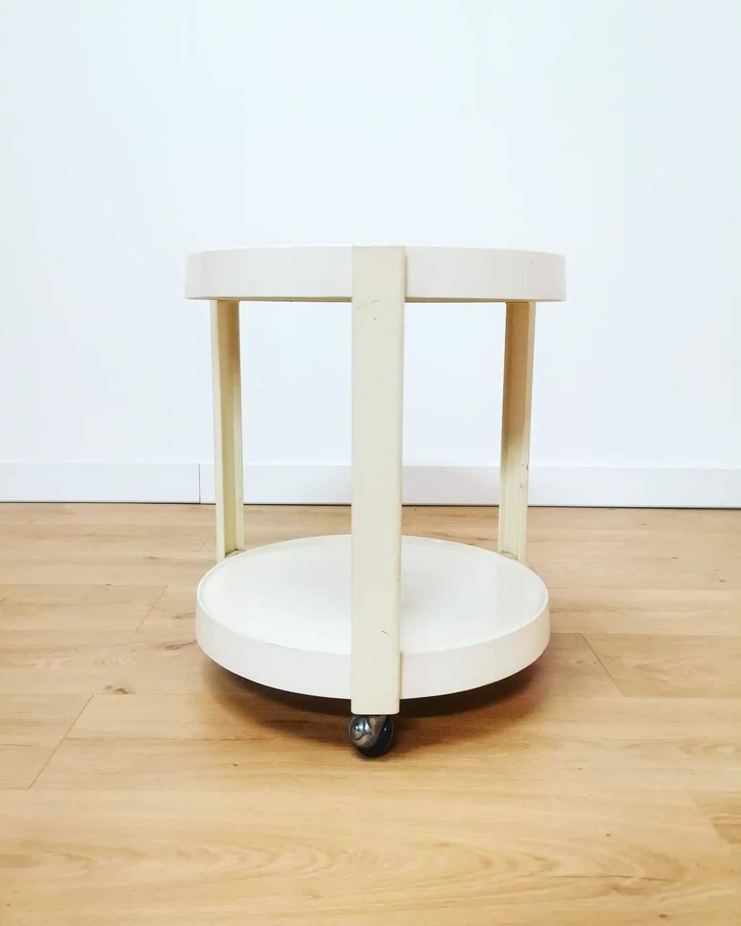 Space Age Desserte space age par Giotto Stoppino pour Kastilia Design