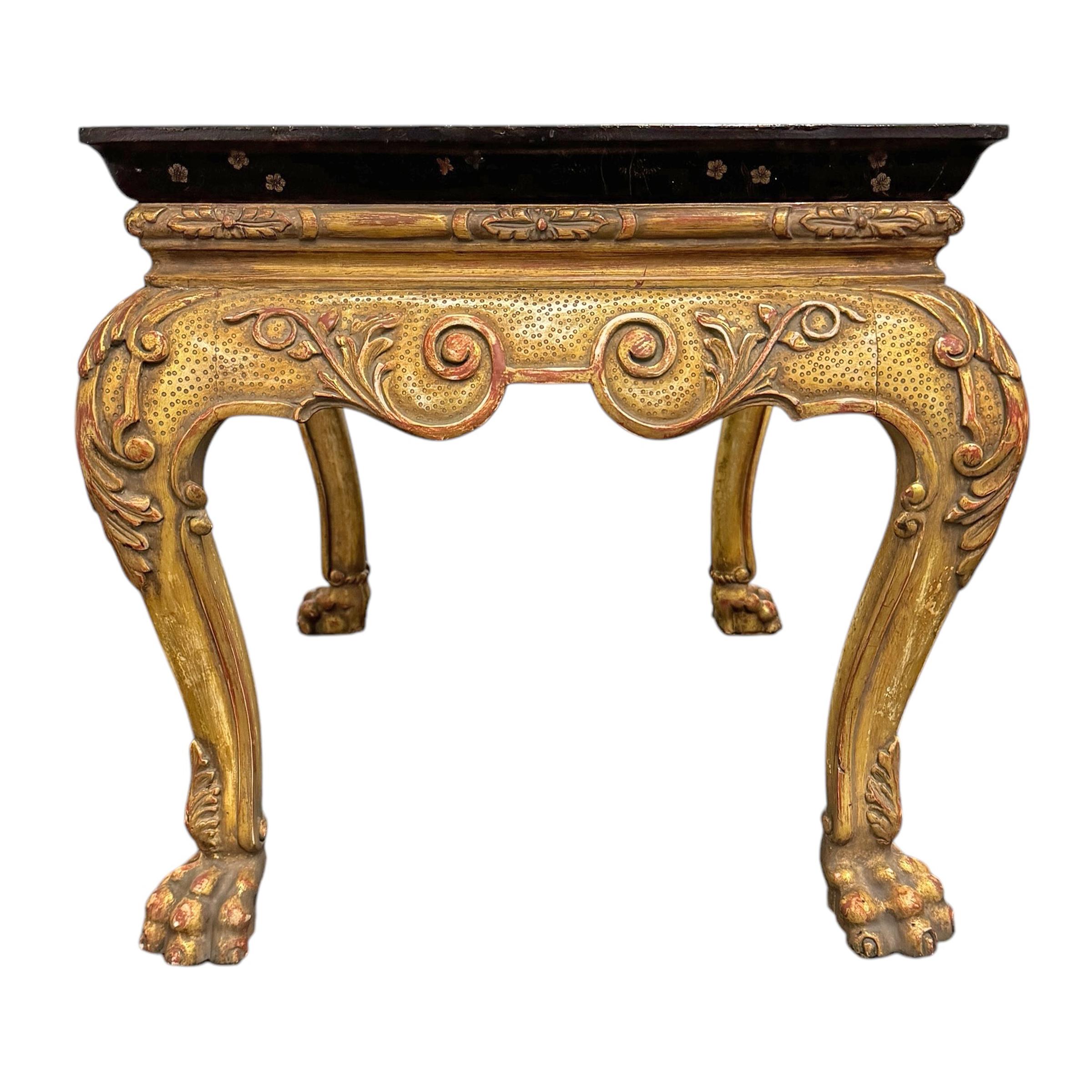 Giltwood Dessin Fournir Belgrave Tray Table For Sale