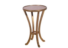 Dessin Fournir Tavolino in legno di zebra e legno d'orato #4008