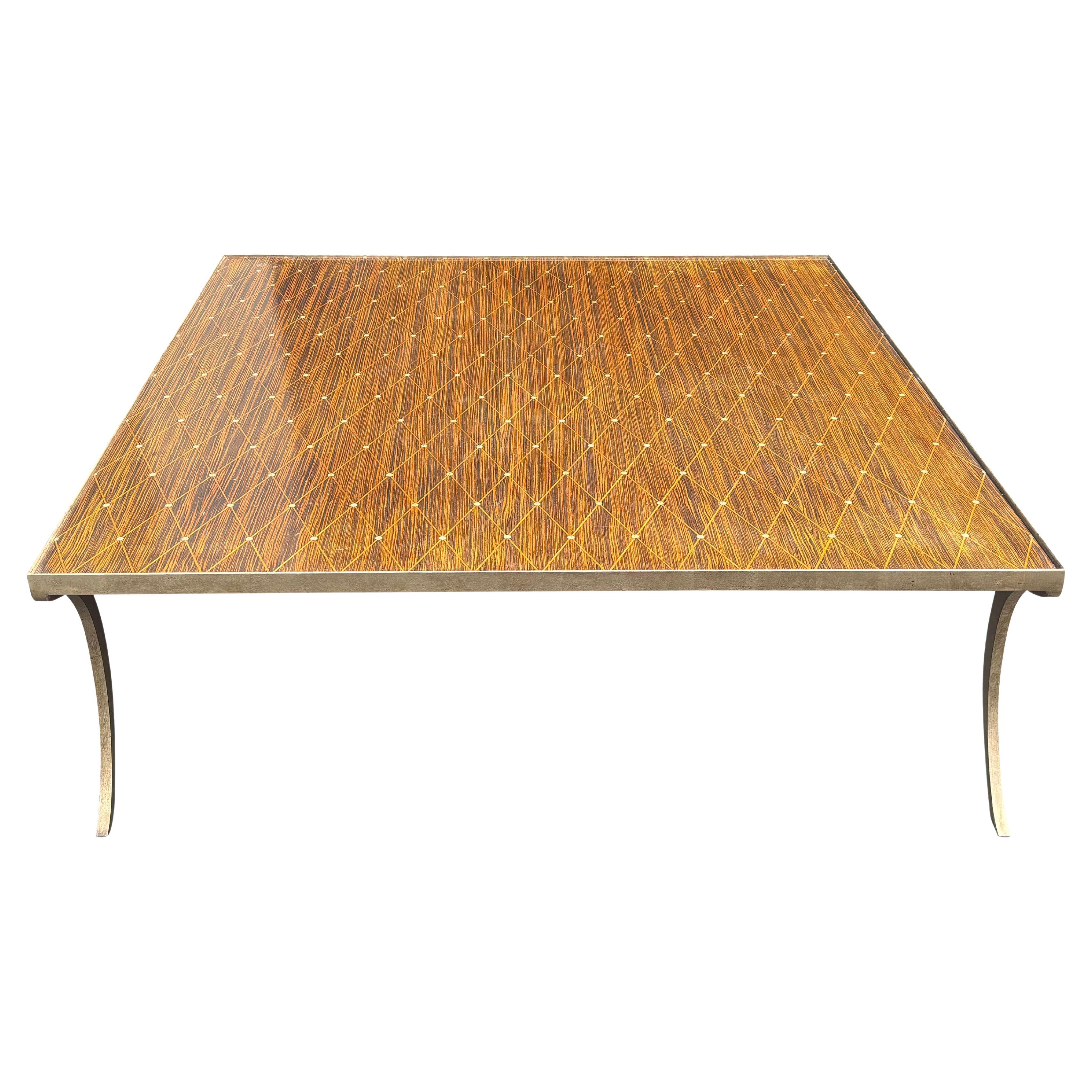 Dessin Fournir Macassar Ebony "Rateau" Coffee Table