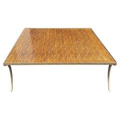 Dessin Fournir Macassar Ebony "Rateau" Coffee Table