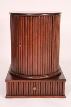 Dessin Fournir Mahogany Cylinder Cabinet / Occasional Table