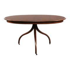 Dessin Fournir Regency Style Walnut Table