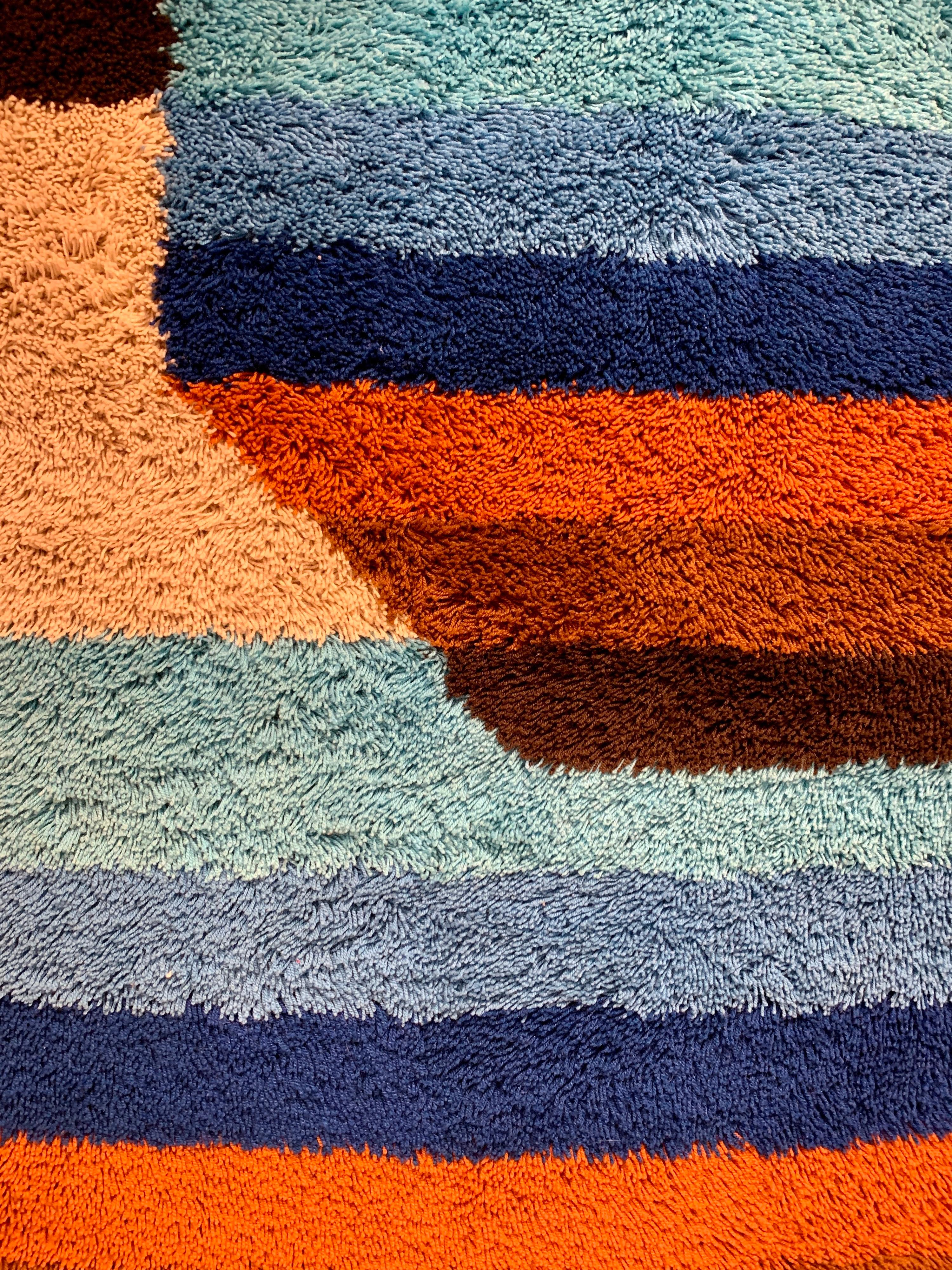 Colourful Desso-Teppich, 1970er Jahre (Niederländisch) im Angebot