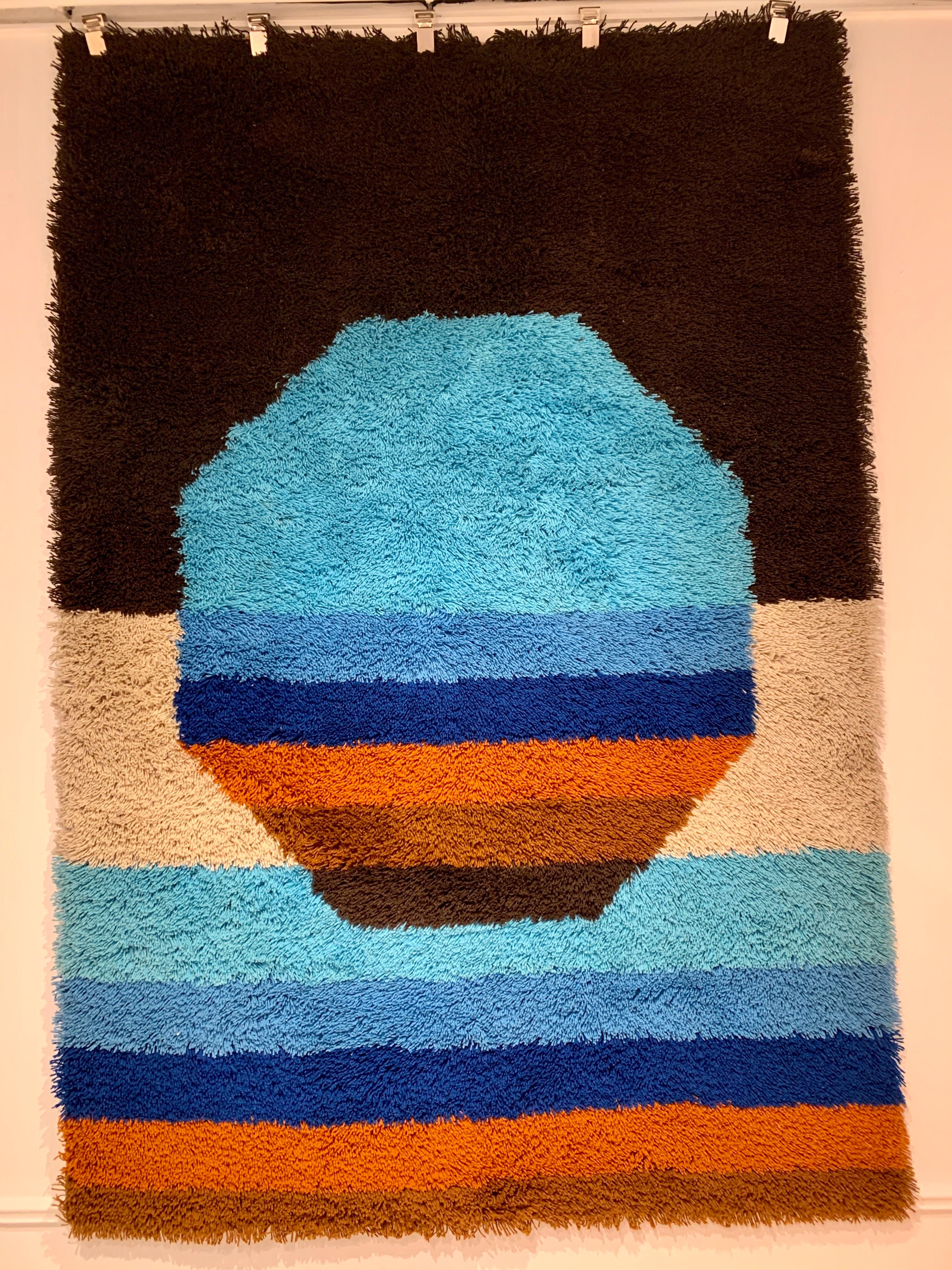 Colourful Desso-Teppich, 1970er Jahre (Ende des 20. Jahrhunderts) im Angebot
