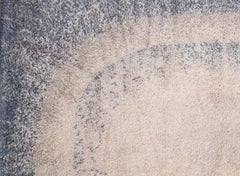 Desso Studio High Pile Rug – Blue & Grey Modernist Design, Netherlands, 1960s