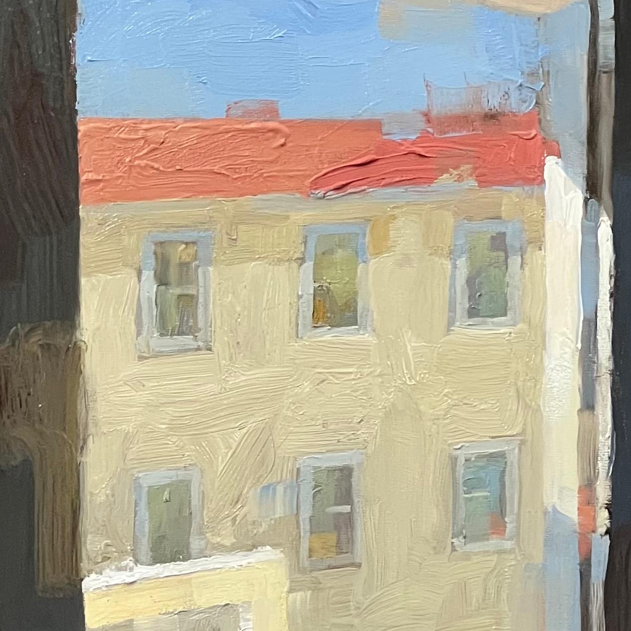 „Doorway“ (2023) von Kevin Yaun, Original-Ölgemälde im Angebot 2
