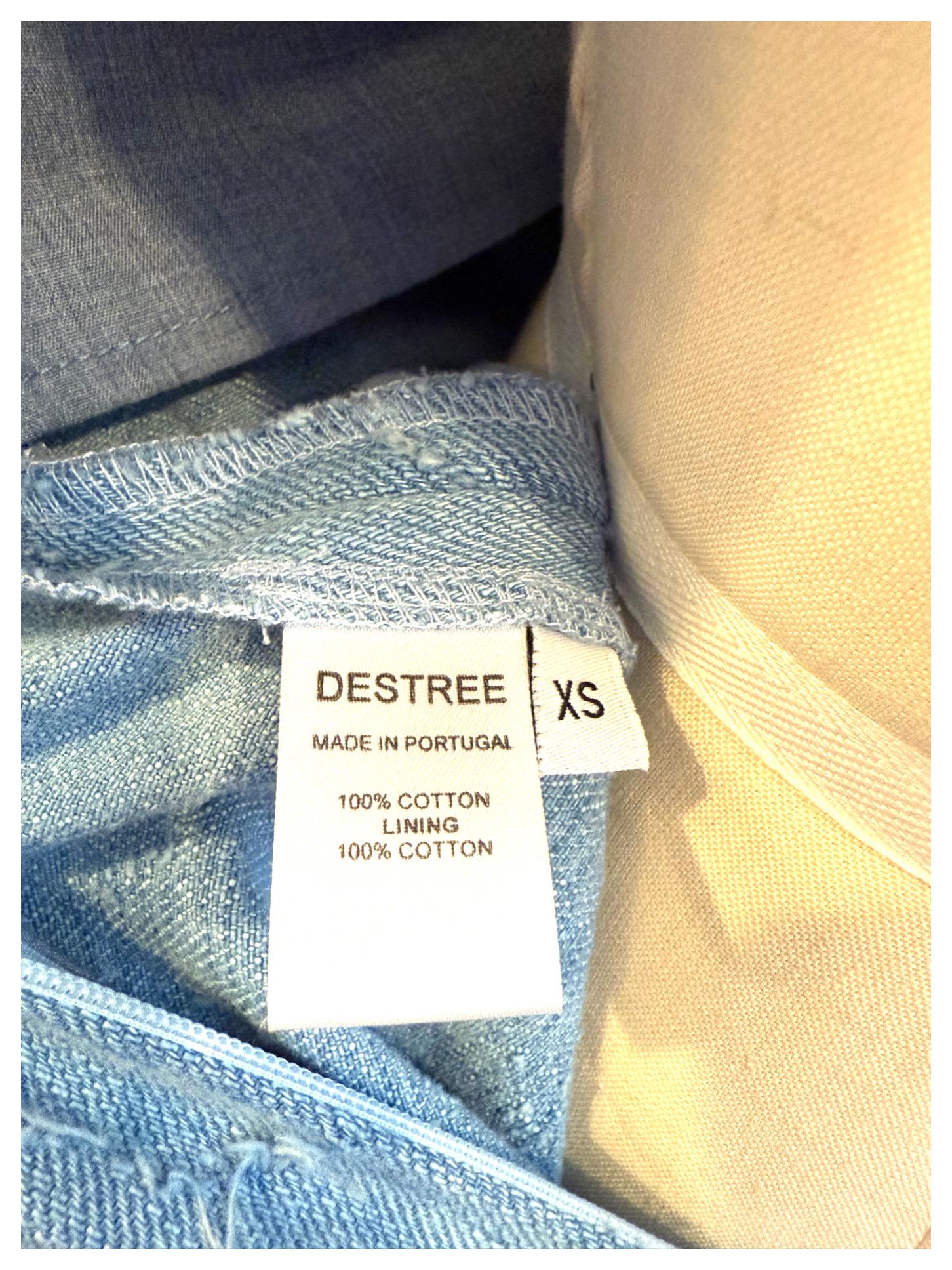 D'ESTRÉE Robe Midi Printemps Eté 2022 Taille XS en vente 6