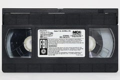 24x36  « Back to the Future » (Back to the Future) - Photographie Pop Art de VHS  Affiche d'archives 