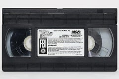 24x36 « Back to the Future » (Back to the Future) - Photographie Pop Art de VHS Affiche d'archives