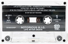 24x36 NOTORIOUS B.I.G. "LIFE AFTER DEATH" - Impression de cassette Pop Art