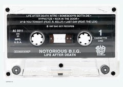 Used 24x36 NOTORIOUS B.I.G. LIFE AFTER DEATH CASSETTE Tape Poster Photography Photo