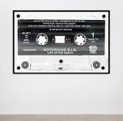 30x40 NOTORIOUS B.I.G. "LIFE AFTER DEATH" Cassette Photography Pop Art Unsigned