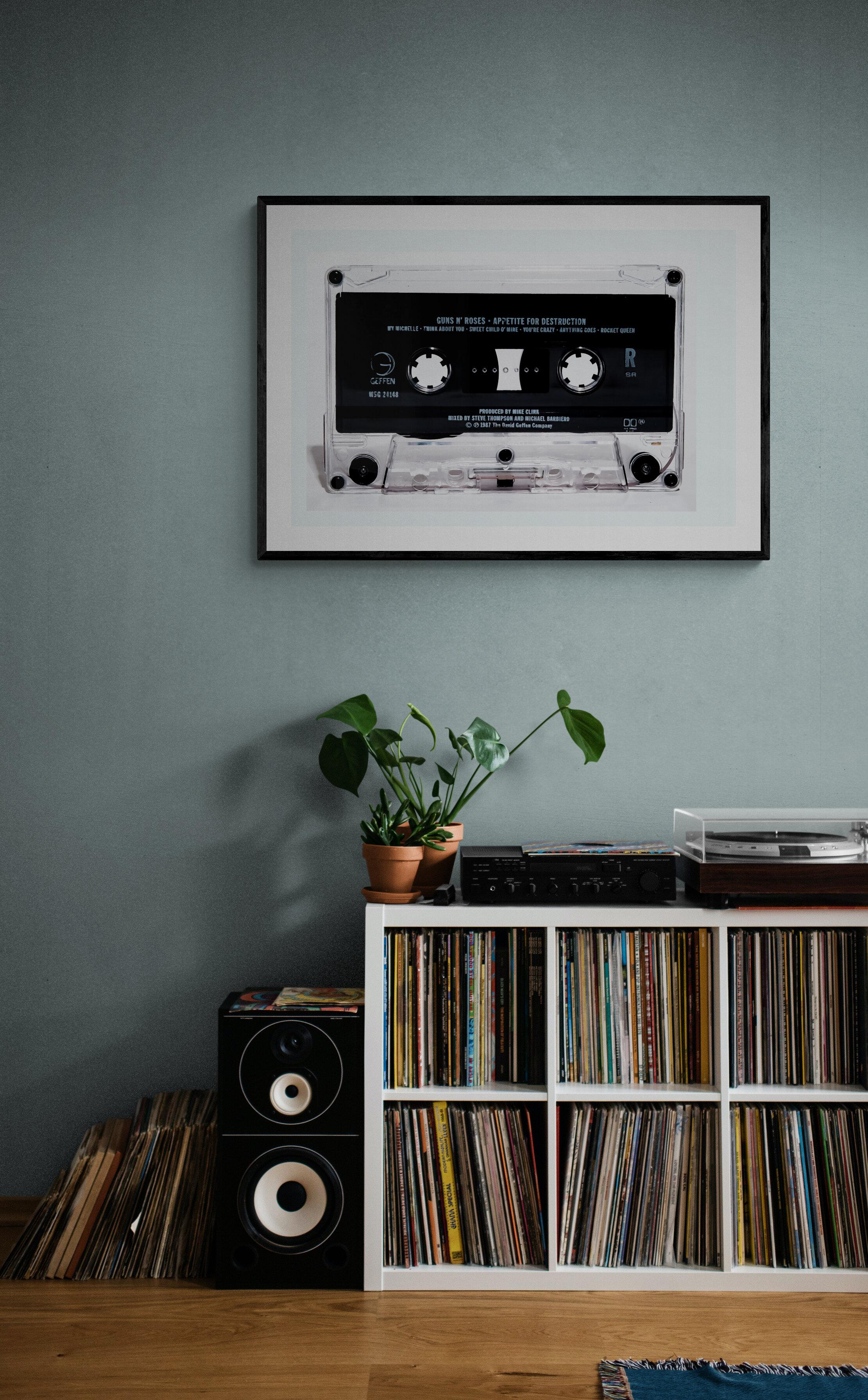 Une photographie contemporaine de la cassette 
