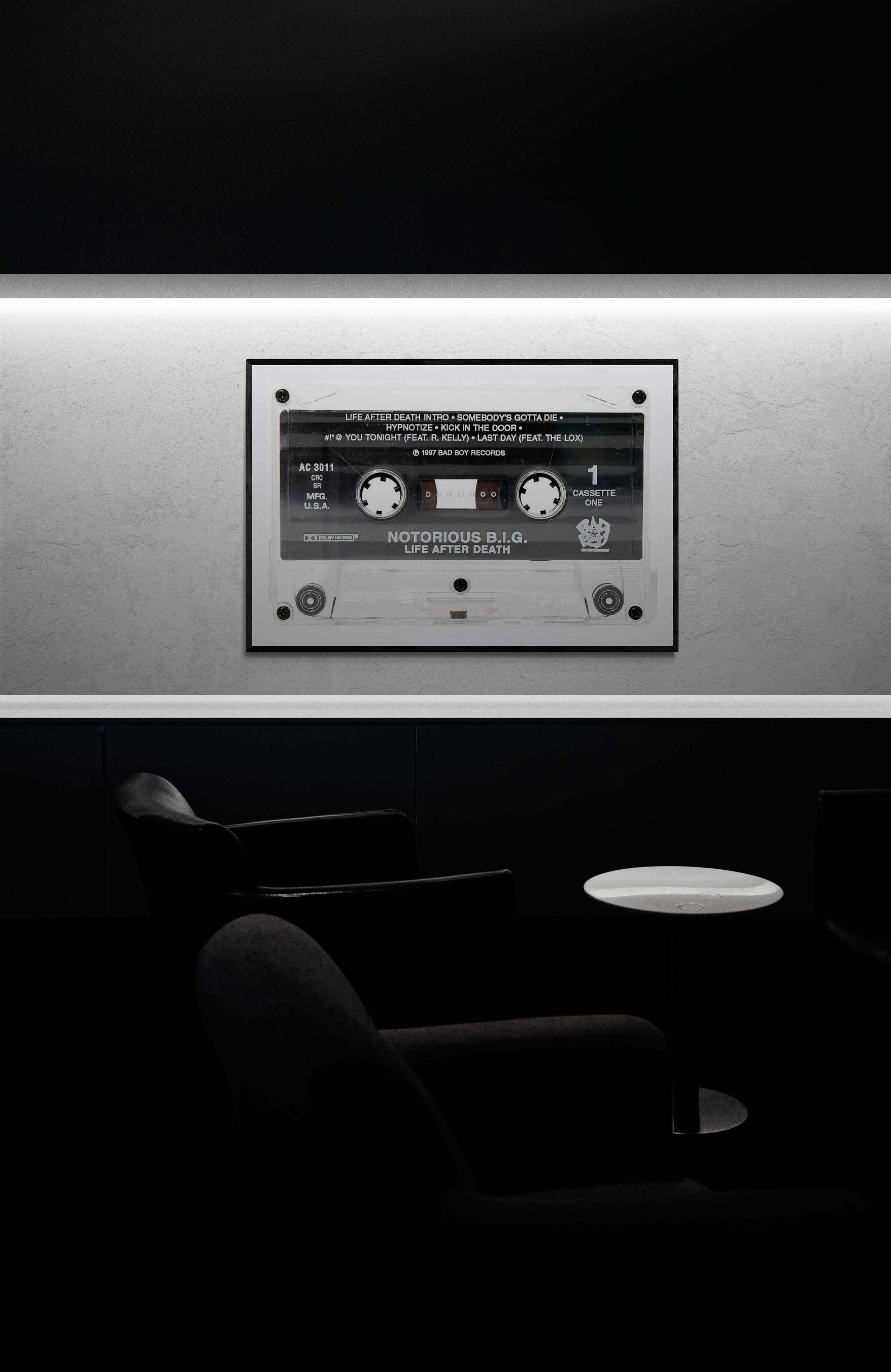 A contemporary photograph of a NOTORIOUS B.I.G. 