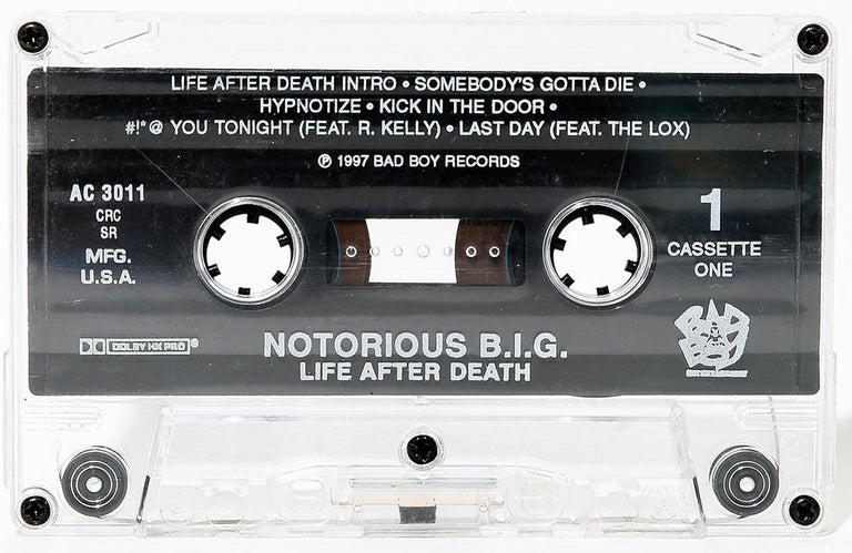 Destro – 30x50 NOTORIOUS B.I.G. LIFE AFTER DEATH Cassette-Fotografie ...