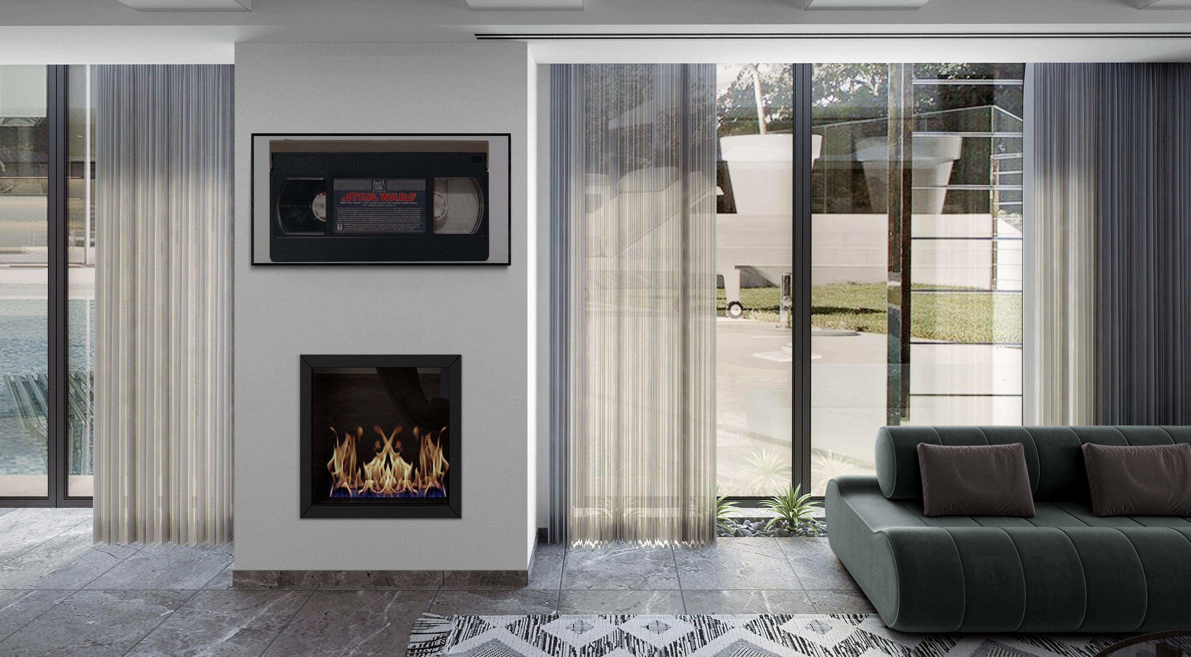 Photographie photo 36x48 « Star Wars » VHS Pop Art de Destro non signée 3