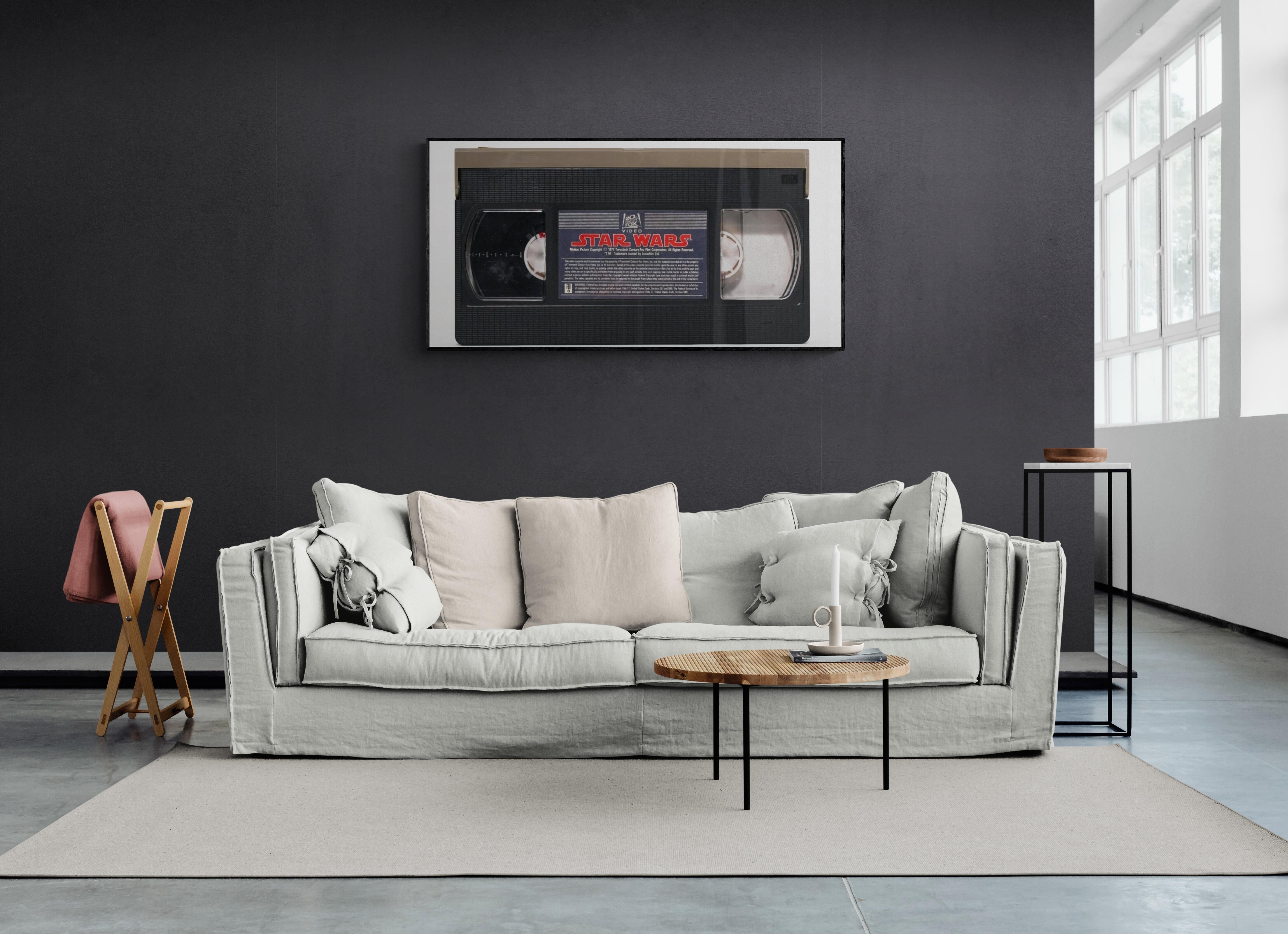 Photographie photo 36x48 « Star Wars » VHS Pop Art de Destro non signée 4