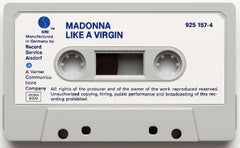 36x49 MODONNA "LIKE A VIRGIN" Cassette Tape Photographie Archival Poster Print