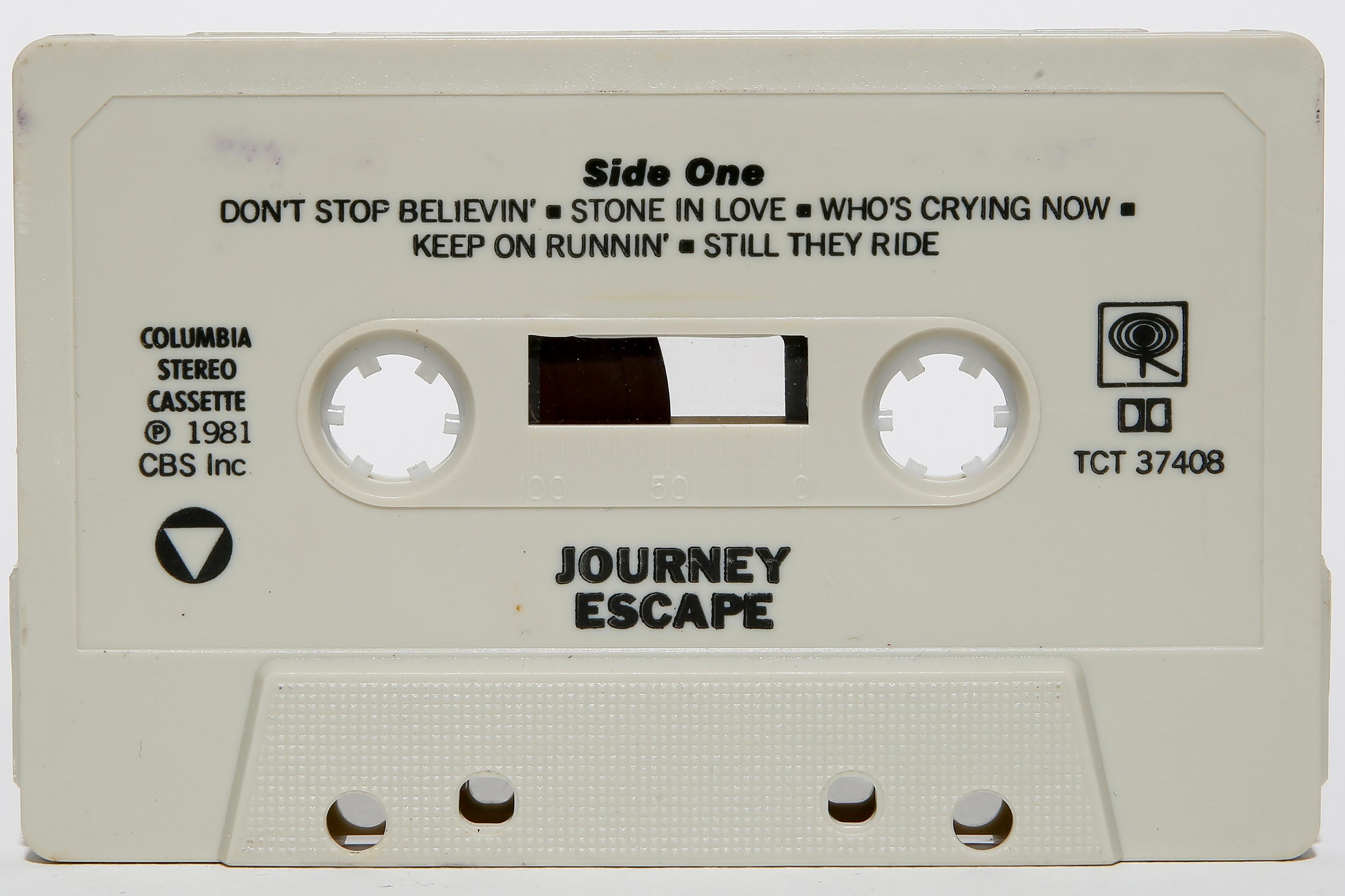 40x60 Journey "ESCAPE" Cassette Photography Pop Art Unsinged