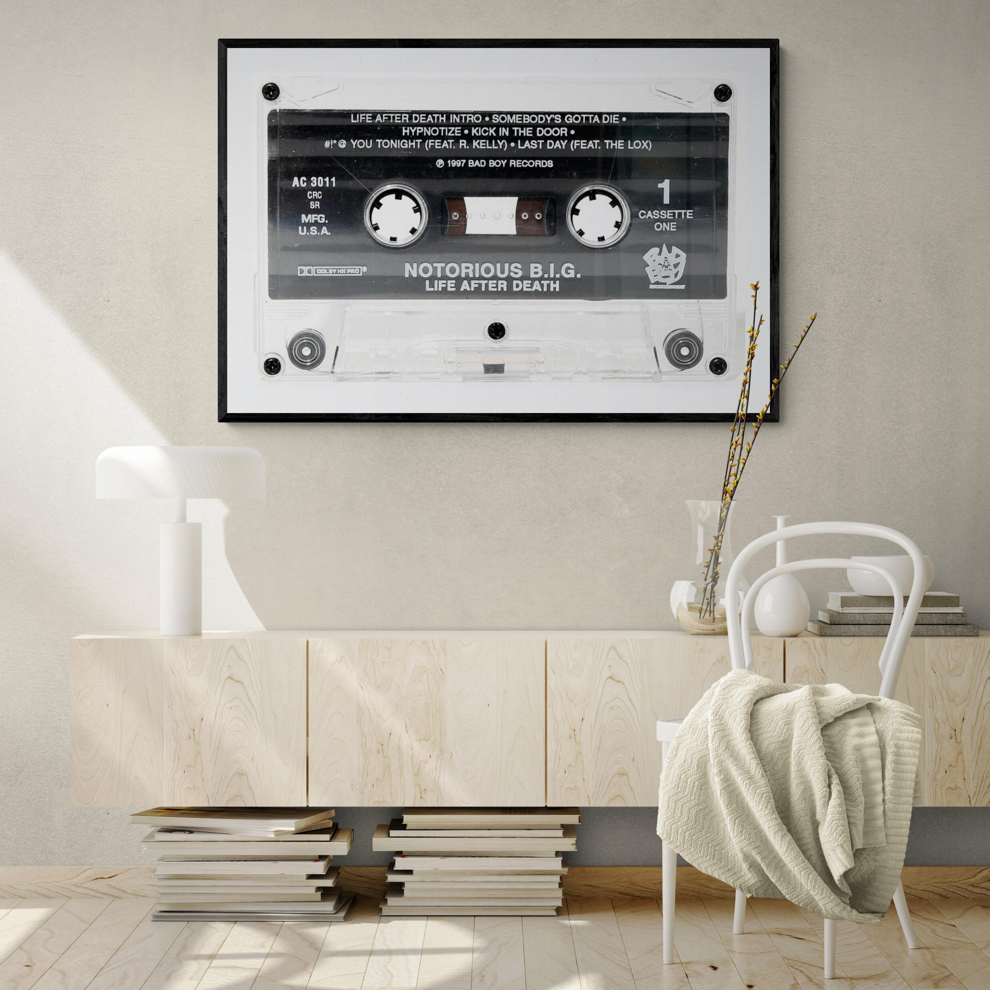 40x60 NOTORIOUS B.I.G. „LIFE AFTER DEATH“ Cassette-Fotografie Pop Art von Destro 5