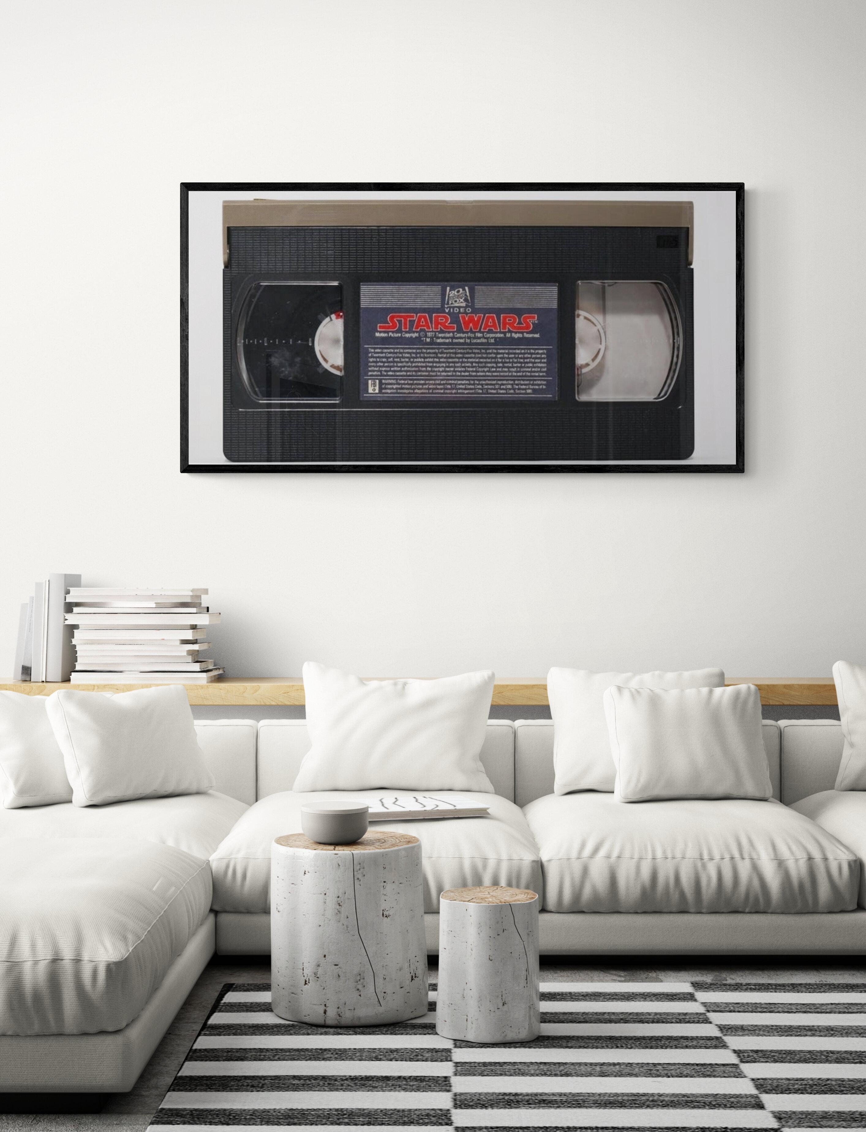 Photographie photo 40x60 Star Wars VHS Pop Art de Destro Singed 6