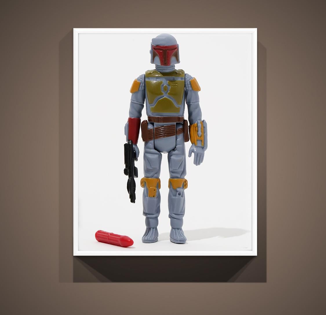 48x36  Razzo che spara Boba Fett Star Wars, L'Impero colpisce ancora, fotografia Jedi - Photograph di Destro