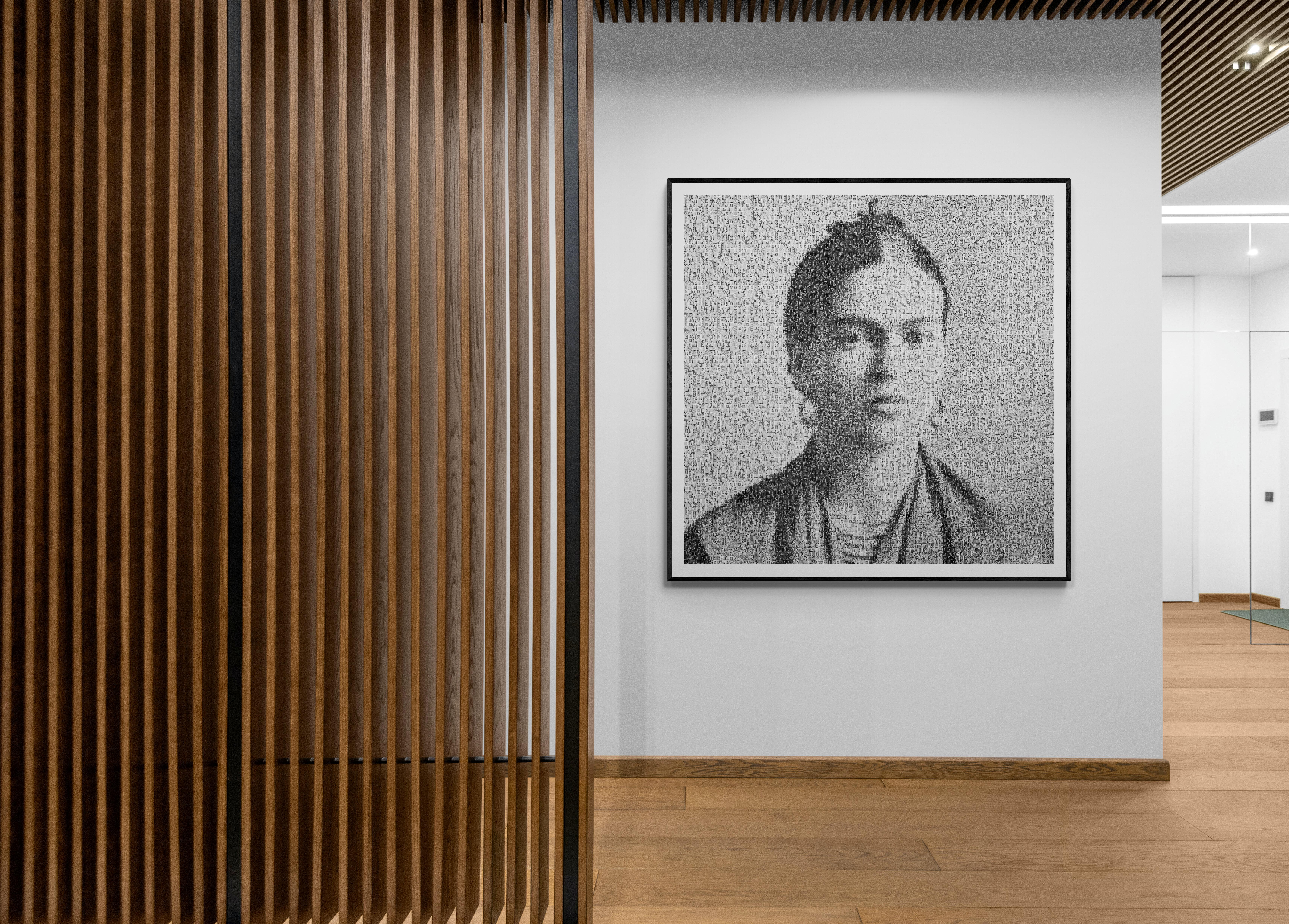 
Frida i is a photomosaic artwork by Destro. The first release in a series mosaic works called 