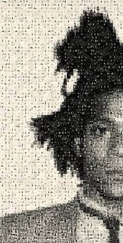 Impression photographique d'archives Pop Art de Jean Michel Basquiat PHOTOMOSAIC Street 60x45