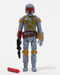 60x45 Rocket Firing Boba Fett Star Wars, Empire Strikes Back, Jedi Unsigned