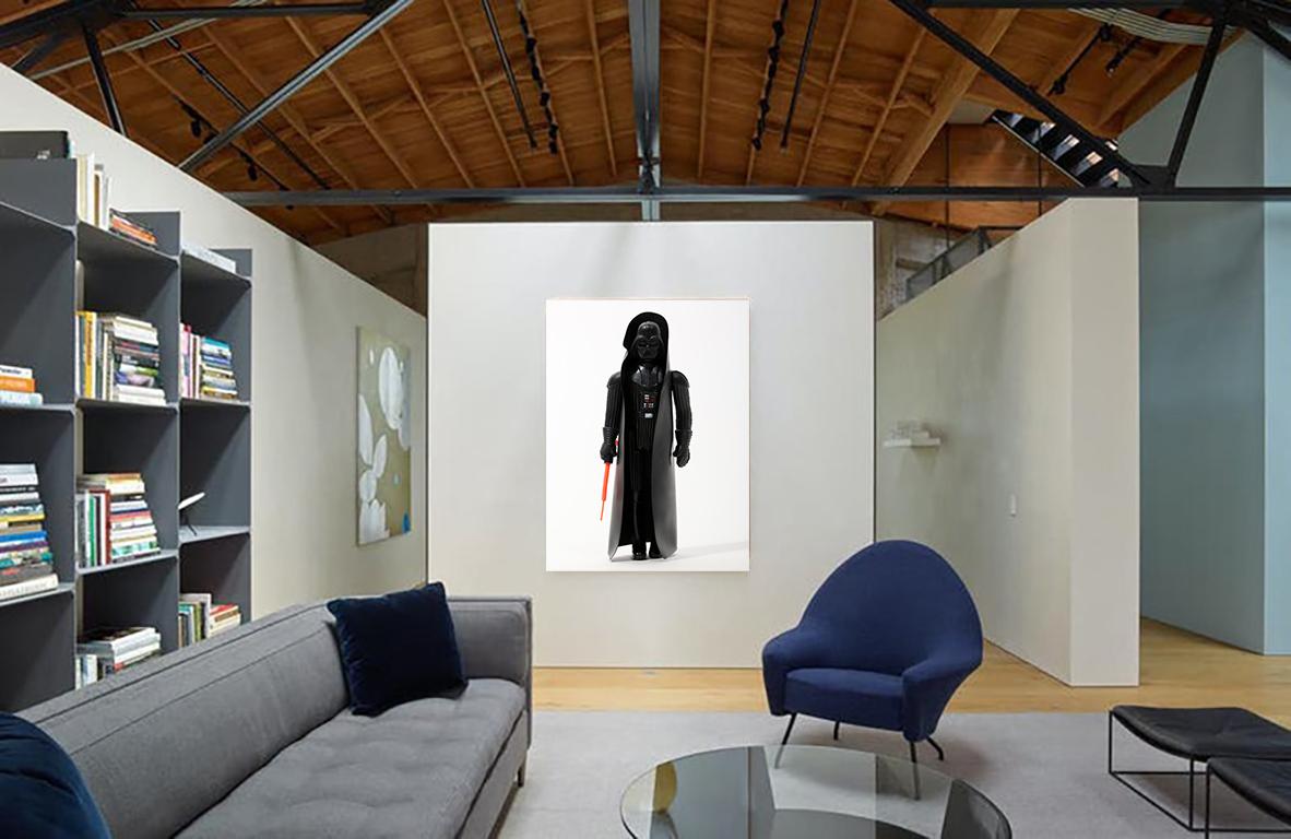 DARTH VADER 60x50  Star Wars, Fotografía Pop Art, Juguetes de los 70 Fotografía Artística - Print moderno estadounidense de Destro