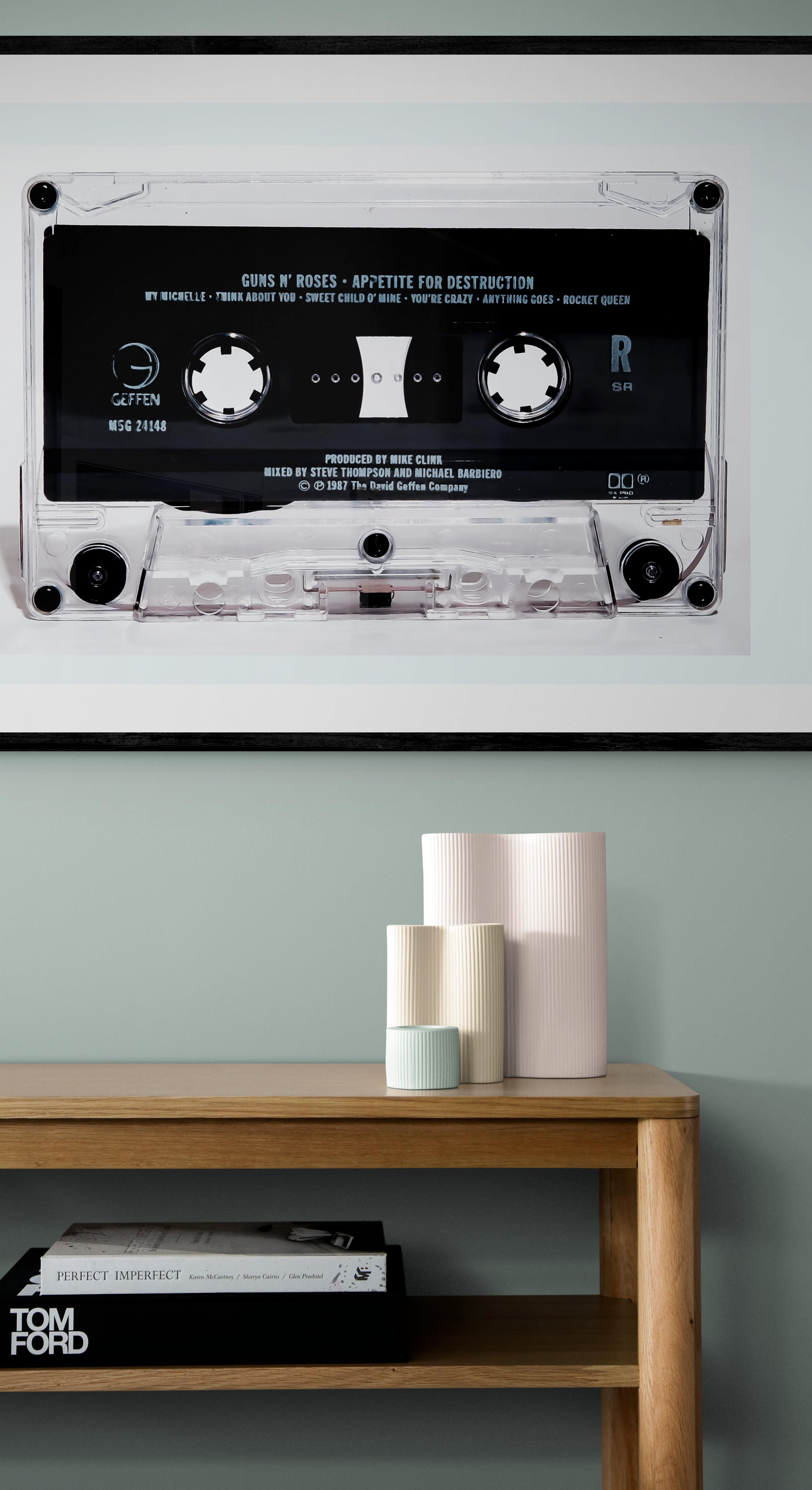 Ein zeitgenössisches Foto der kultigen Kassette 