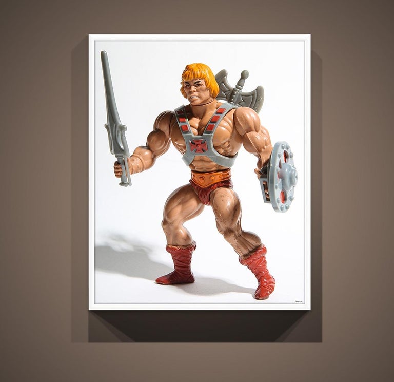 He-Man 24x30 First Release, 80's toys, Photography  Pop Art - Gray Still-Life Photograph by Destro