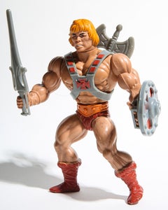 He-Man 50x60, 80's toys, Photography Pop Art Unsigned Test Print