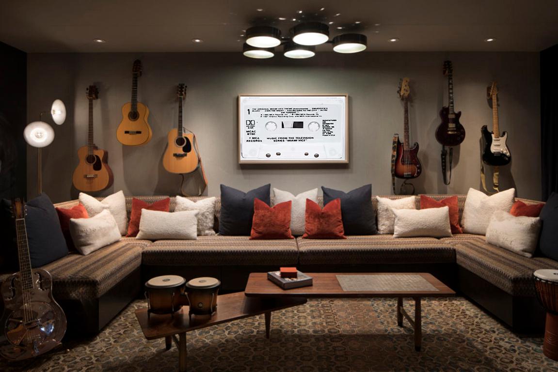 Photographie contemporaine de la cassette emblématique de la bande originale de 