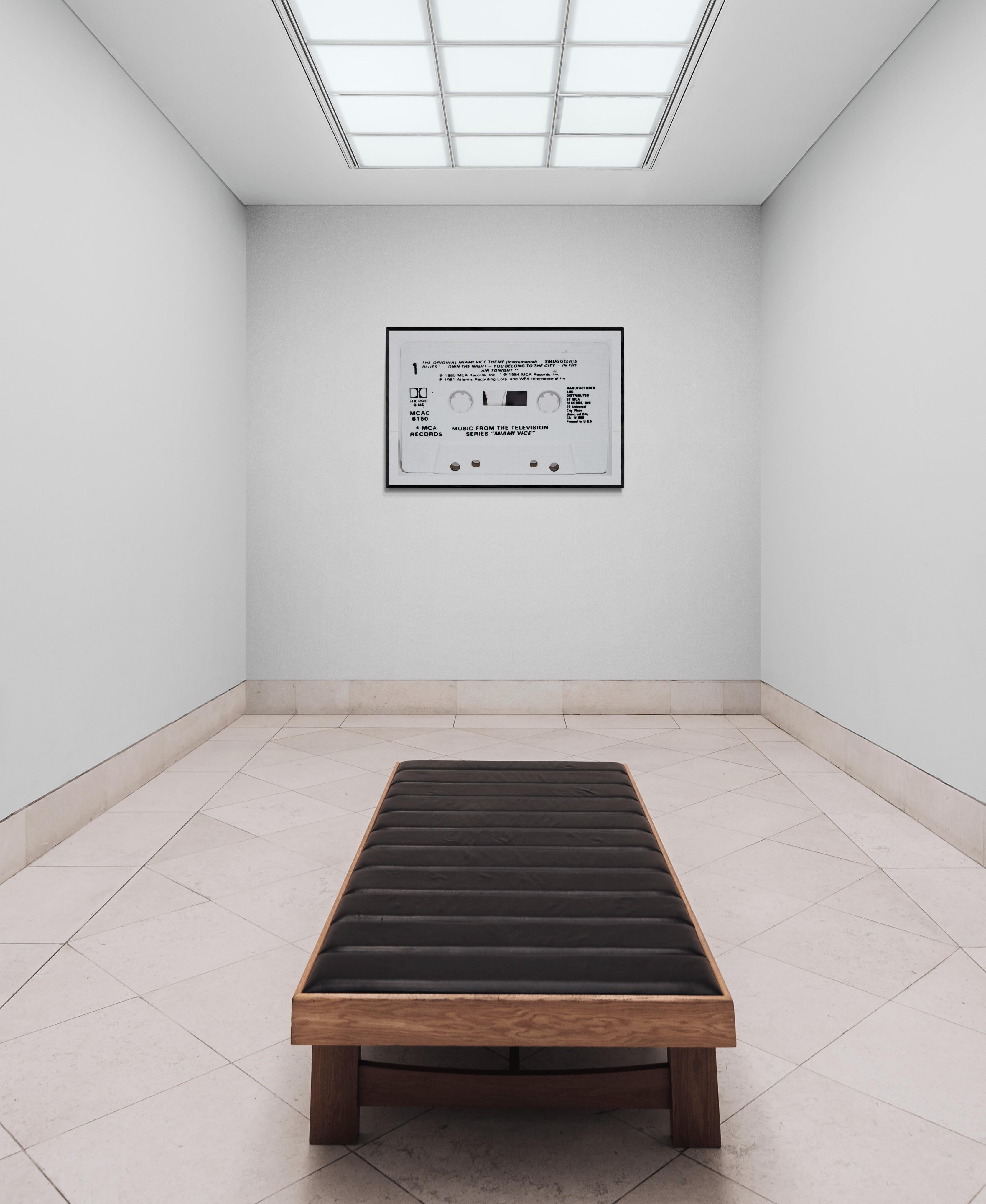 Photographie contemporaine de la cassette emblématique de la bande originale de 